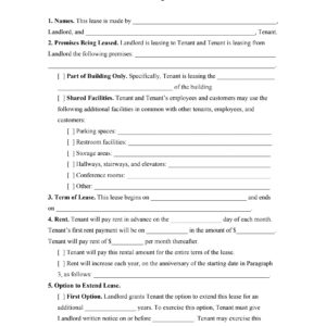 Gross Lease Agreement